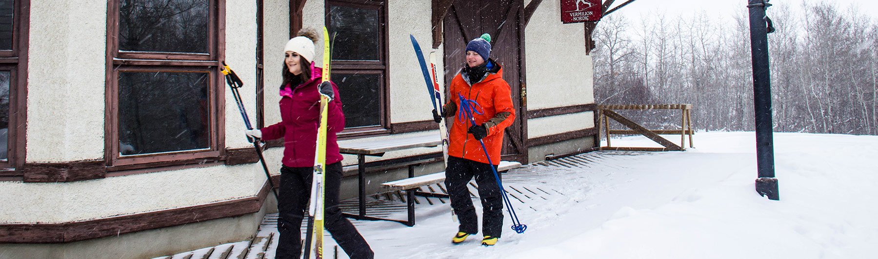 Skiing