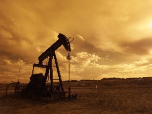 Oil Rig silhouette